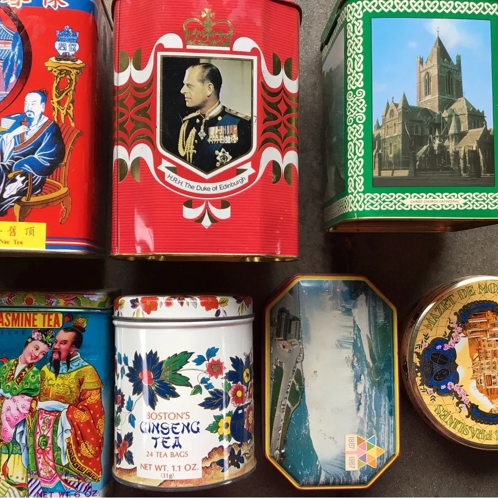 Vintage Decorative Tin Assortment